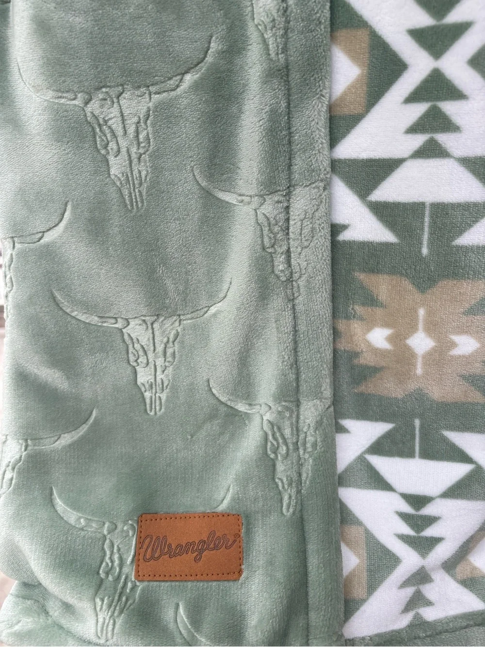 Nwt Wrangler Reversible Throw